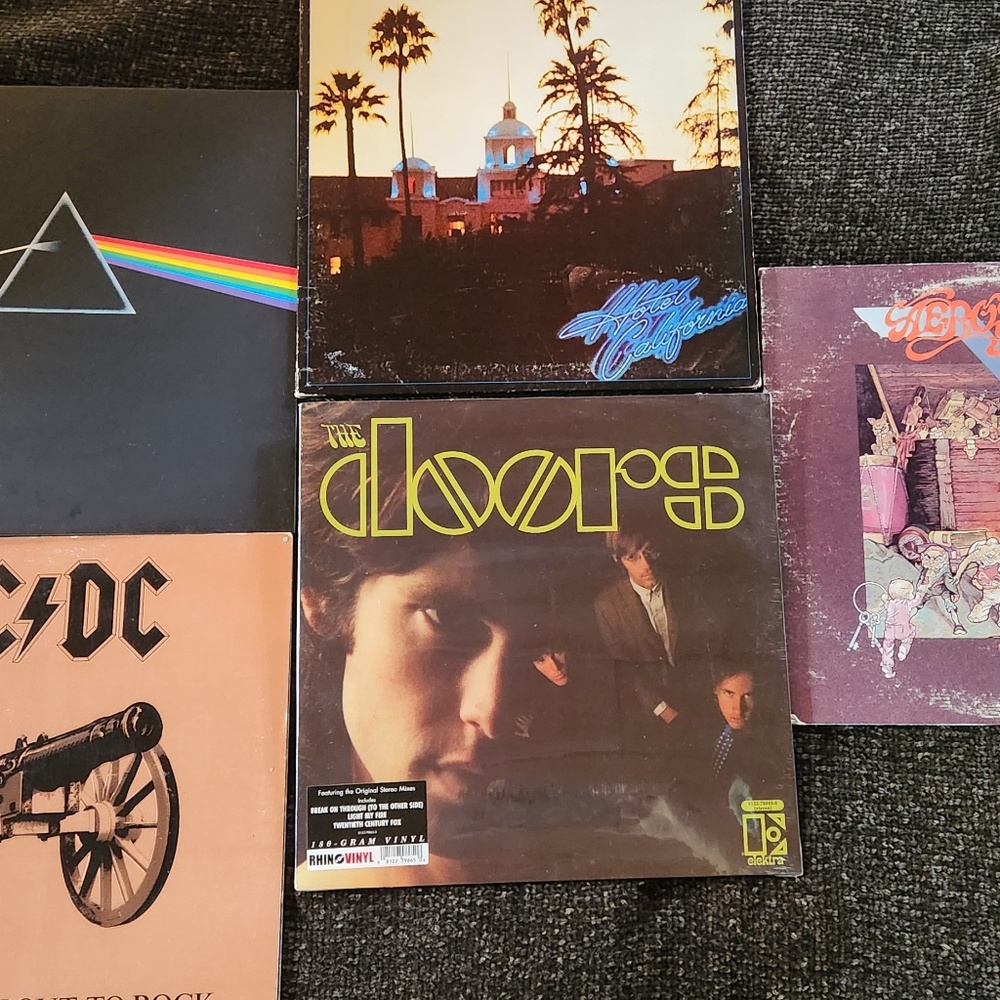 Vinyl Record Collection - Bundle 1: Classic Rock Essentials